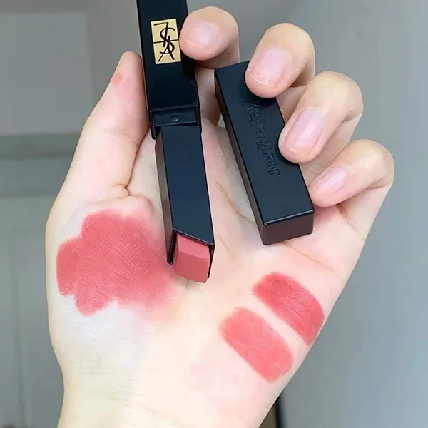 Son Yves Saint Laurent YSL Slim Velvet Radical 302 Brown No Way Back Màu Hồng Đất