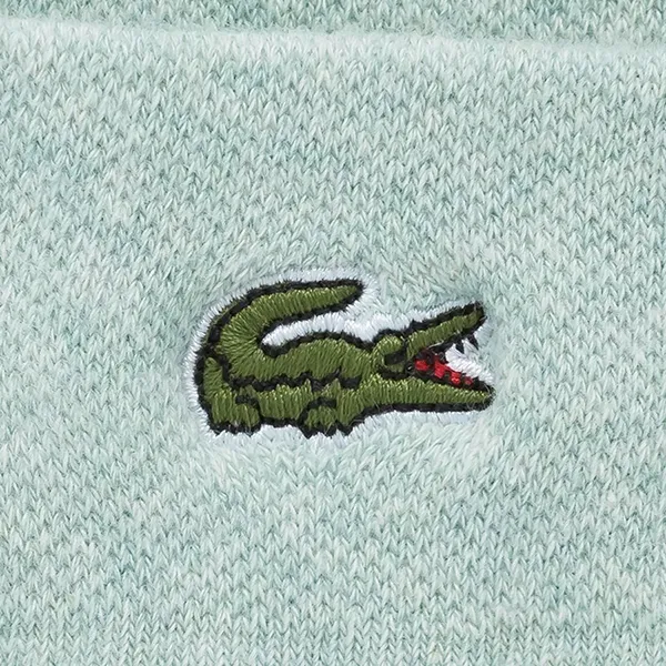 Tất Nam Lacoste Men's Basic Mid Calf Socks RA019E 54G 132 Màu Xanh Nhạt