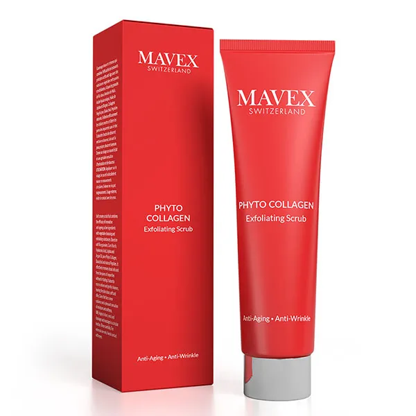 Thanh Tẩy Da Hỗ Trợ Giảm Nếp Nhăn, Trẻ Hóa Da Mavex Phyto Collagen Exfoliating Scrub 150ml