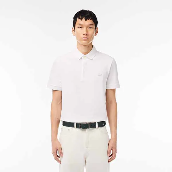 Thắt Lưng Nam Lacoste Men's Reversible Leather Belt RC4097 H42 Màu Xanh/Đen Size 130
