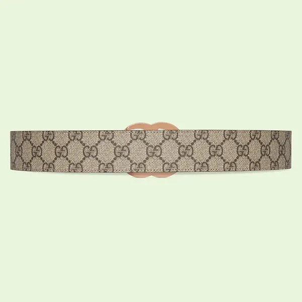 Thắt Lưng Nữ Gucci Marmont Belt Monogram Màu Xám Size 75cm - Thắt lưng - Vua Hàng Hiệu