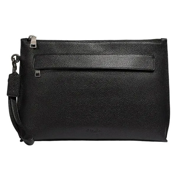 Túi Cầm Tay Nam Coach Carryall Pouch 28614 Màu Đen