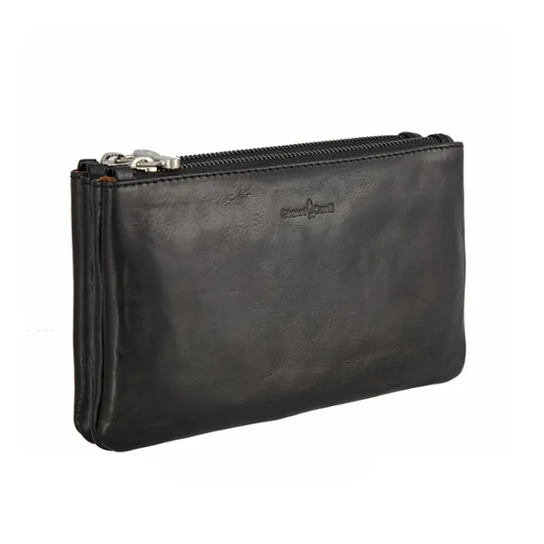 Túi Cầm Tay Nam Gianni Conti 912201-10-Black Màu Đen