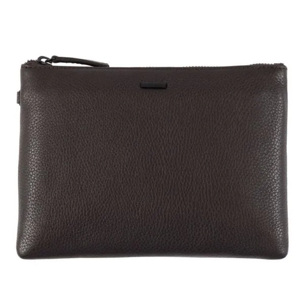 Túi Cầm Tay Nam Gianni Conti Clutch 1815070-28-Dark Brown Màu Nâu Đen - Túi xách - Vua Hàng Hiệu