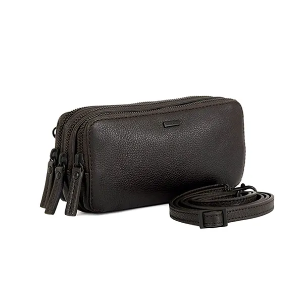 Túi Cầm Tay Nam Gianni Conti Clutch Gwen 1812200-28-Dark Brown Màu Nâu Đen