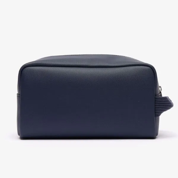 Túi Cầm Tay Nam Lacoste Men's Classic Canvas Toiletry Bag NH4426HC 021 Màu Xanh Đen