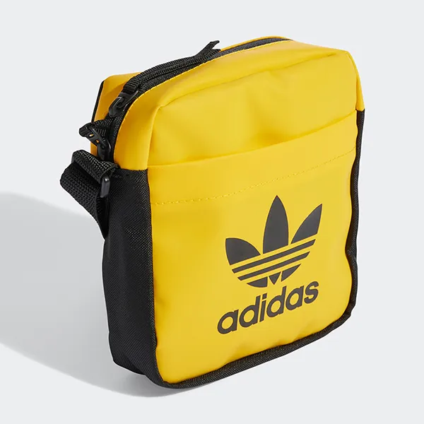Túi Đeo Chéo Adidas Adicolor Archive Festival Bag HD7189 Màu Vàng Đen - Túi xách - Vua Hàng Hiệu