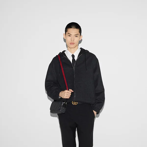 Túi Đeo Chéo Gucci GG Super Mini Bag Màu Đen - Túi xách - Vua Hàng Hiệu