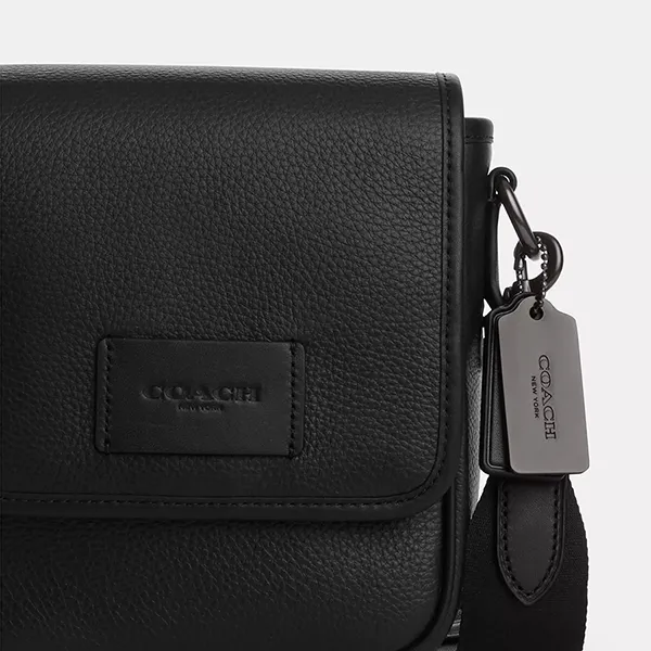 Túi Đeo Chéo Nam Coach Lucas Crossbody Bag CO914 Màu Đen