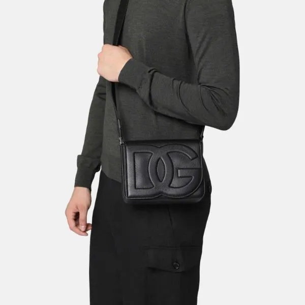 Túi Đeo Chéo Nam Dolce & Gabbana BM3004 A8034 80999 Màu Đen - Túi xách - Vua Hàng Hiệu