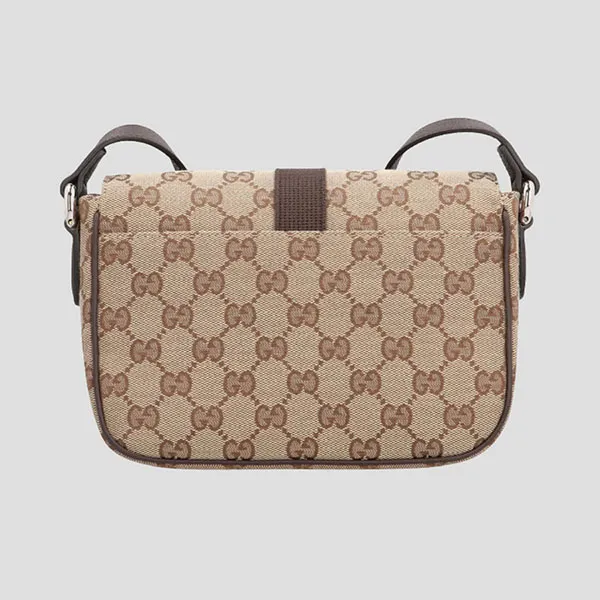 Túi Đeo Chéo Nam Gucci Mini GG Crossbody Bag 802100 FADU5 9857 Màu Be