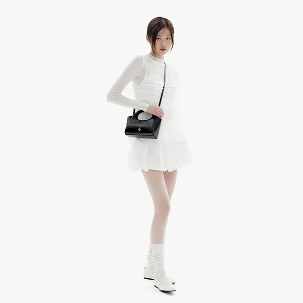 Túi Đeo Chéo Nữ Find Kapoor Market Bag 20 Black Màu Đen