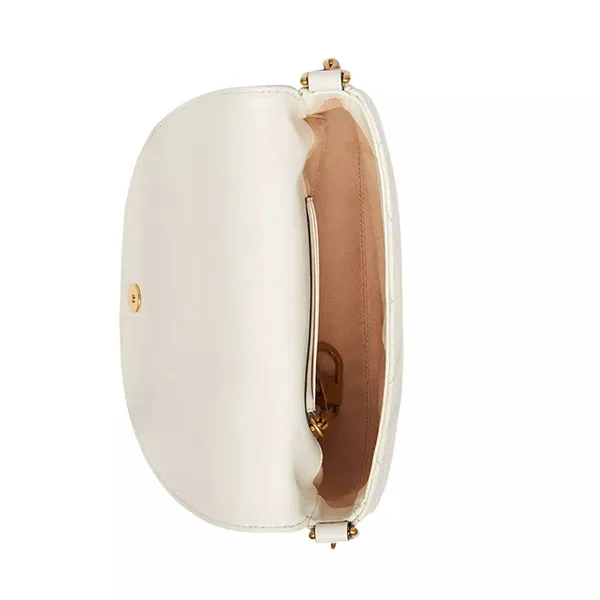 Túi Đeo Chéo Nữ Gucci GG Marmont Matelassé Chain Mini Crossbody Bag Màu Trắng - Túi xách - Vua Hàng Hiệu