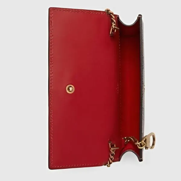 Túi Đeo Chéo Nữ Gucci GG Supreme Mini Bag With Cherries 481291 K9GXT 8694 Màu Be - Túi xách - Vua Hàng Hiệu