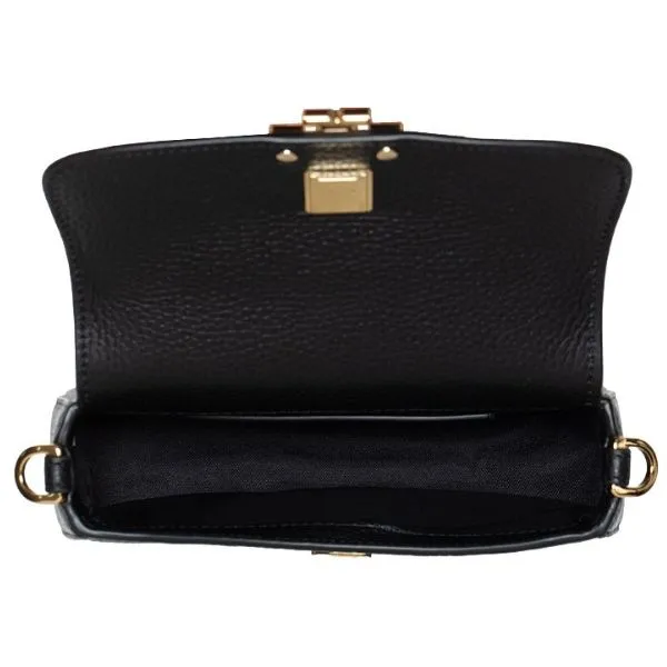 Túi Đeo Chéo Nữ Tory Burch Bag Cross Britain Mini Top Handle 149645 Màu Đen - Túi xách - Vua Hàng Hiệu