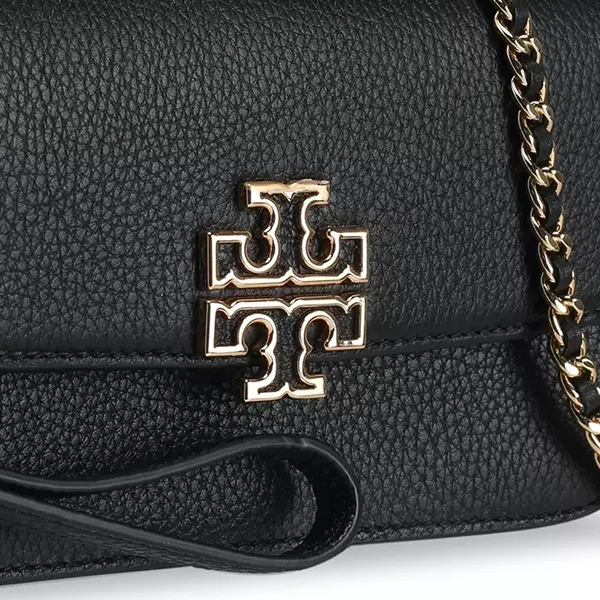Túi Đeo Chéo Nữ Tory Burch Britten Chain Màu Đen