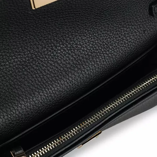 Túi Đeo Chéo Nữ Tory Burch Britten Chain Màu Đen