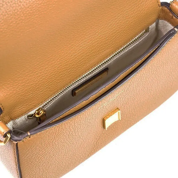 Túi Đeo Chéo Nữ Tory Burch Britten Convertible Crossbody Tiramisu 138772 Màu Nâu