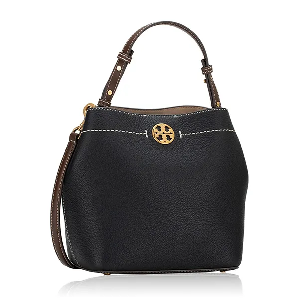 Túi Đeo Chéo Nữ Tory Burch Felix Bucket Bag Black 144028 Màu Đen - Túi xách - Vua Hàng Hiệu