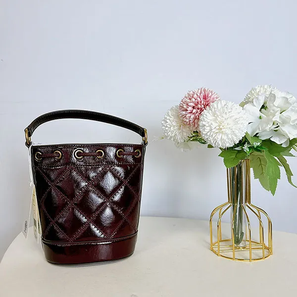 Túi Đeo Chéo Nữ Tory Burch Plain Leather Crossbody Bag 152044 Màu Đỏ Thẫm - Túi xách - Vua Hàng Hiệu