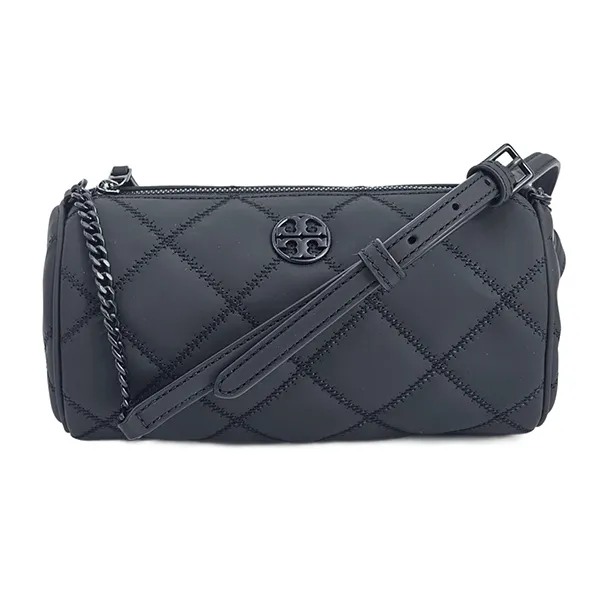 Túi Đeo Chéo Nữ Tory Burch Willa Matte Black Crossbody Bag 153371 Màu Đen - Túi xách - Vua Hàng Hiệu