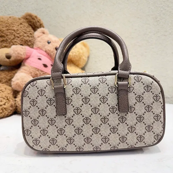 Túi Đeo Chéo Nữ TTWN BEAR & GUOO BEAR GU1154 Lưới Xám