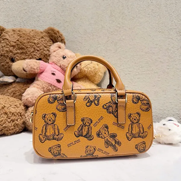 Túi Đeo Chéo Nữ TTWN BEAR & GUOO BEAR GU1154 Nâu Gấu Bông