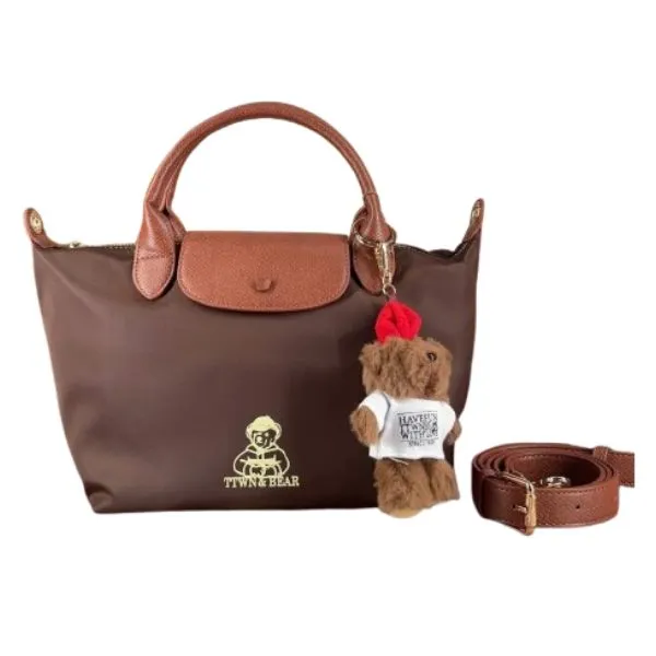 Túi Đeo Chéo Nữ TTWN BEAR &GUOO TN3541 Màu Nâu Cafe Size M