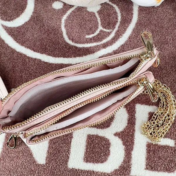 Túi Đeo Chéo Nữ TTWN BEAR Phone Bag TT2520 Màu Hồng