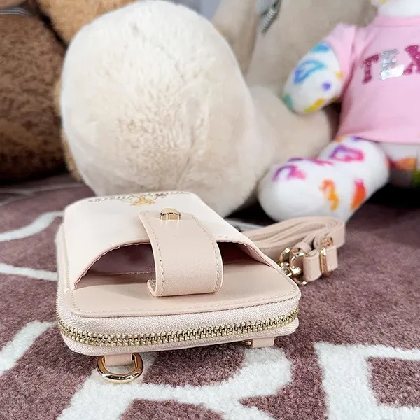 Túi Đeo Chéo Nữ TTWN BEAR TT2523 Phonebag Màu Hồng Nhạt