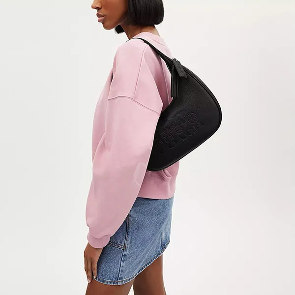 Túi Đeo Vai Nữ Coach Carmen Shoulder Bag CR151 Màu Đen