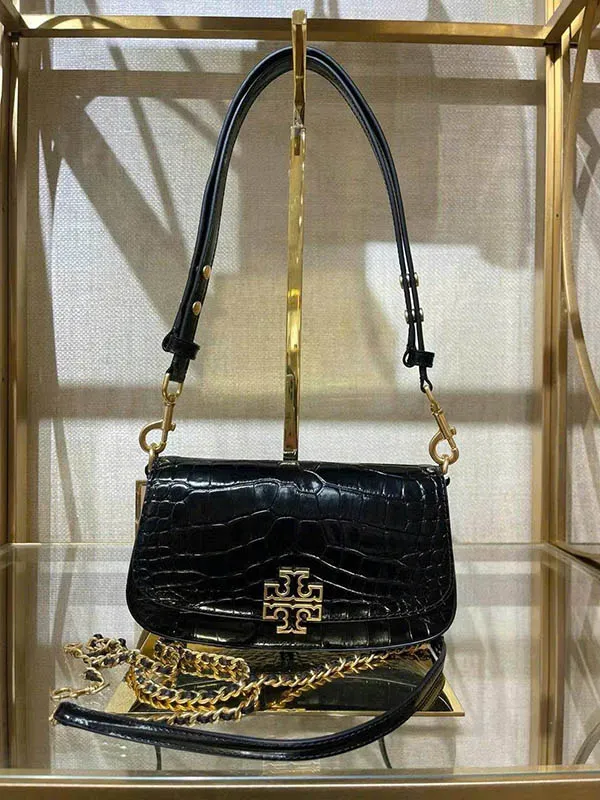 Túi Đeo Vai Nữ Tory Burch Britten 141015 Màu Đen - Túi xách - Vua Hàng Hiệu