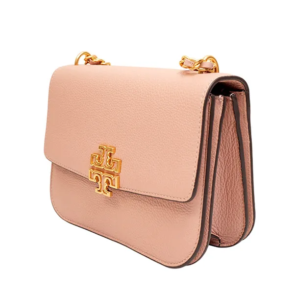 Túi Đeo Vai Nữ Tory Burch Britten Small Shoulder Bag Màu Hồng - Túi xách - Vua Hàng Hiệu