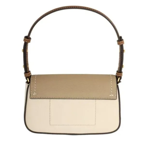 Túi Đeo Vai Nữ Tory Burch Leather Shoulder Bag Handbag Shoulder Bag 144026 Màu Be