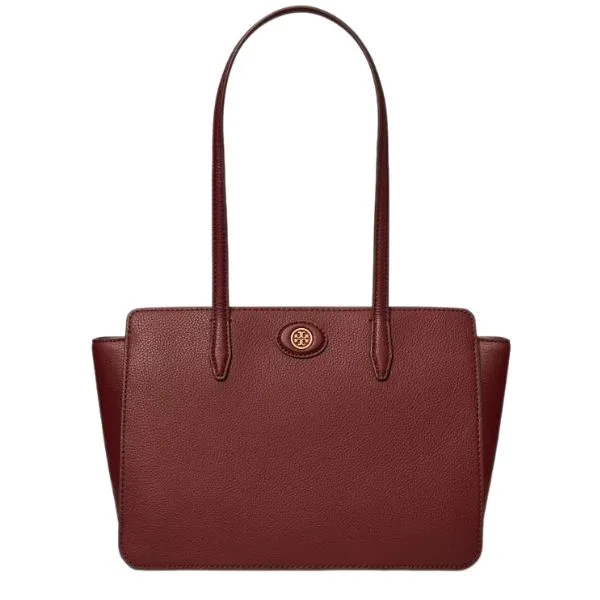 Túi Đeo Vai Nữ Tory Burch Robinson Pebbled Leather Shoulder Bag 143241 Màu Đỏ - Túi xách - Vua Hàng Hiệu