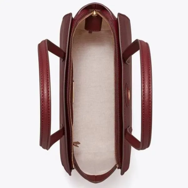 Túi Đeo Vai Nữ Tory Burch Robinson Pebbled Leather Shoulder Bag 143241 Màu Đỏ - Túi xách - Vua Hàng Hiệu