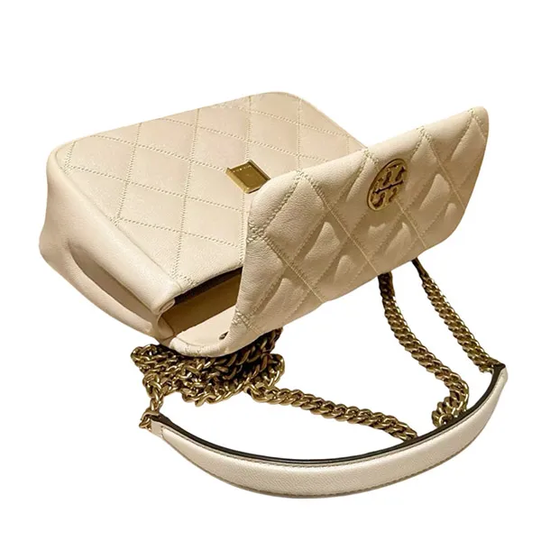 Túi Đeo Vai Nữ Tory Burch Willa Shine Shoulder Bag Màu Trắng - Túi xách - Vua Hàng Hiệu