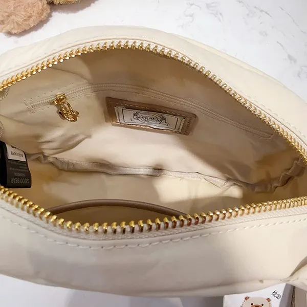 Túi Đeo Vai Nữ TTWN BEAR & GUOO BEAR GU1228/GU1227 Màu Be Size S