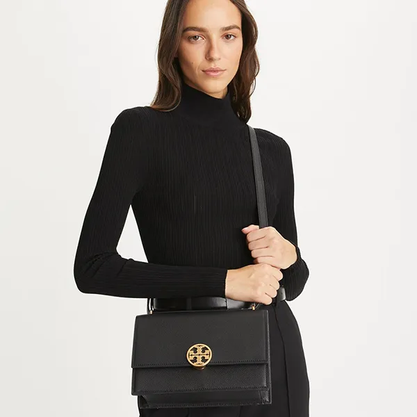 Túi Đeo Vai Nữ Tory Burch Miller Shoulder Bag Màu Đen - Túi xách - Vua Hàng Hiệu