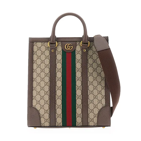 Túi Tote Gucci MittelgroBer Ophidia Shopper Bag 724685_9C2ST8746 Màu Be Nâu