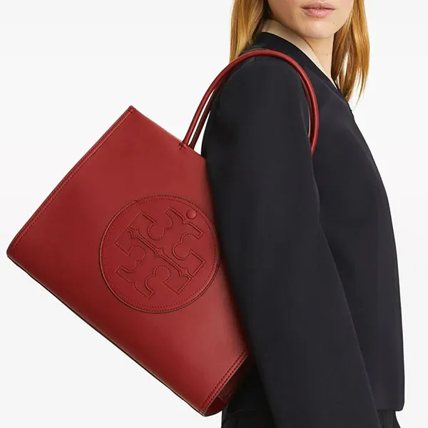 Túi Tote Nữ Tory Burch Ella Bio Small Bag 145612 Màu Đỏ - Túi xách - Vua Hàng Hiệu