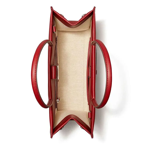 Túi Tote Nữ Tory Burch Ella Bio Small Bag 145612 Màu Đỏ - Túi xách - Vua Hàng Hiệu
