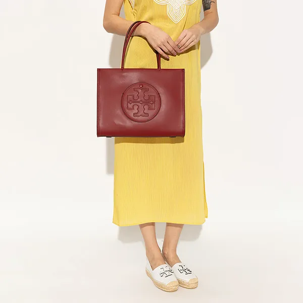 Túi Tote Nữ Tory Burch Ella Bio Small Bag 145612 Màu Đỏ - Túi xách - Vua Hàng Hiệu