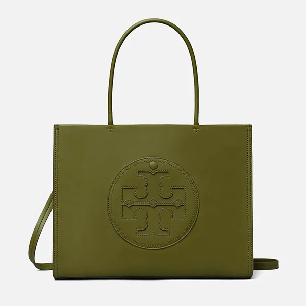 Túi Tote Nữ Tory Burch Ella Bio Small Tote Bag 145612 Màu Xanh Olive - Túi xách - Vua Hàng Hiệu