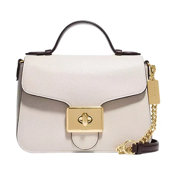 Túi Xách Tay Nữ Coach Cassidy Top Handle Crossbody 76684 Màu Trắng