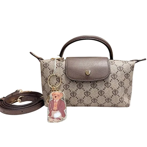 Túi Xách Tay Nữ TTWN BEAR & GUOO TN3541 GU1159 Màu Xám Size S