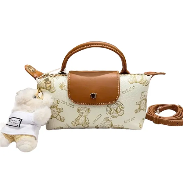 Túi Xách Tay Nữ TTWN BEAR Handbag TN3541 GU1159-2910 Màu Trắng Size S - Túi xách - Vua Hàng Hiệu