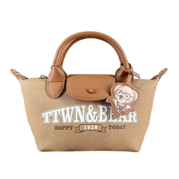 Túi Xách Tay Nữ TTWN BEAR Handbag TN3541 TN3865-20030 Màu Nâu Size S+