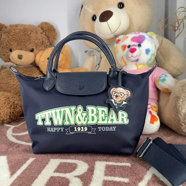 Túi Xách Tay Nữ TTWN BEAR Handbag TN3541 TN3977-10150 Màu Xanh Than