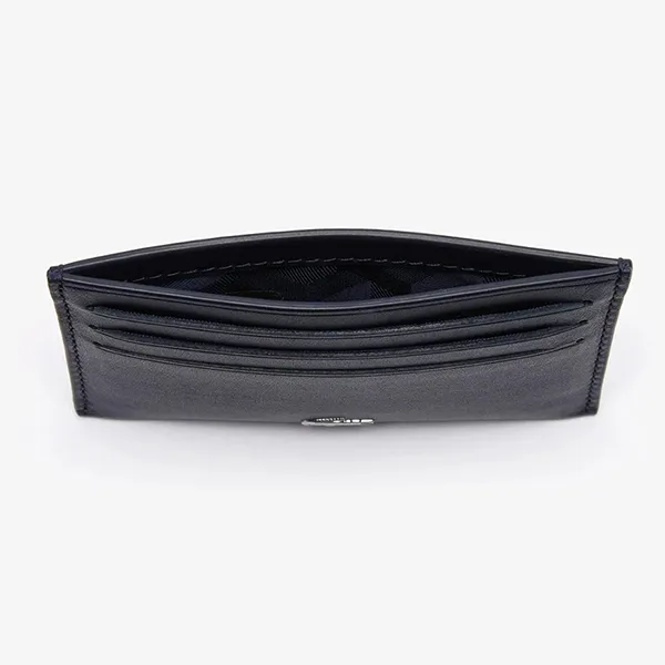Ví Đựng Thẻ Nam Lacoste Navy Fitzgerald Leather Card Holder NH1346FG 021 Màu Xanh Navy - Túi xách - Vua Hàng Hiệu